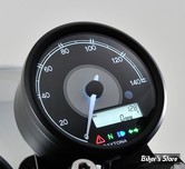 -  VELONA - COMPTE TOURS / COMPTEUR VELONA / DAYTONA  AVEC VOYANTS - 80MM TACHOMETER 14000 TR/M - NOIR /  LED BLANC - 87789