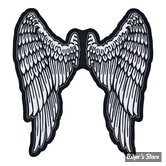 ECUSSON/PATCH - LETHAL THREAT - LT ANGEL WINGS PATCH - TAILLE : 11" X 11.5" ( 27.94 CM X 29.21 CM )