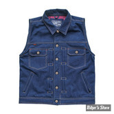 GILET SANS MANCHE - 13 1/2 - RAIN-SPLITTER - BLEU JEAN