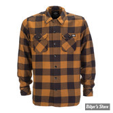 CHEMISE MANCHES LONGUES - DICKIES - NEW SACRAMENTO - BROWN DUCK / MARRON