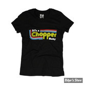 TEE-SHIRT - 13 1/2 - IT'S A CHOPPER BABY - NOIR