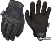 GANTS - MECHANIX - THE ORIGINAL - COULEUR : BLACK COVERT /NOIR - HOMOLOGUE MECANIQUE ( HORS UTILISATION ROUTIERE DE LA MOTO)