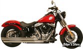 ECHAPPEMENT RUSH - FULL SYSTEM - LONG STYLE - SOFTAIL 86/17 - SLASH DOWN - CHROME