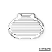 DOC A / PIÈCE N° 57 - CARTER HYDRAULIQUE LATÉRAL DE BOITE - BIGTWIN 06UP - 6 VITESSES - ARLEN NESS - 10-GAUGES - CHROME - 03-822