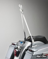 X - MONTANT DE SISSY BAR - CYCLE VISIONS - CROSSTUDE - LARGEUR 8 1/4" À 8 3/4" - HAUTEUR : 30" - CHROME