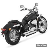 ECHAPPEMENT VANCE & HINES - SHORTSHOT STAGGERED - HONDA 750 SHADOW 04UP - CHROME - 18419