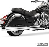 ECHAPPEMENT - FREEDOM PERFORMANCE - INDIAN CHIEF 14/21 - UNION 2 EN 1 - CHROME / EMBOUT DROIT  : CHROME - IN00152