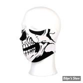 MASQUE - FOSTEX - HALF FACE WHITE SKULL