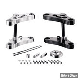 KIT TES LARGES - REBUFFINI - DYNA / XL 00/03 - FOURCHE DE 39MM - MID GLIDE - INCLINAISON : STANDARD - CHROME