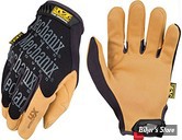 GANTS - MECHANIX - THE ORIGINAL 4X - COULEUR : NOIR - TAILLE S - HOMOLOGUE MECANIQUE ( HORS UTILISATION ROUTIERE DE LA MOTO)