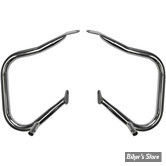 - KIT PROTECTION DE SACOCHES - TOURING  2014UP - OEM 90200791 - DRAG SPECIALTIES - BIG BUFFALO - CHROME