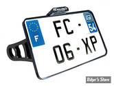 FRANCE -  PLAQUE LATERALE - SOFTAIL 08/17 - HEINZ BIKES - SLIP-INN À LED - PAYS : FRANCE - FORMAT : 210 X 130 MM - 	HBSKZ-FL-F