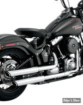 Silencieux Vance & Hines - Twin Slash - FLSTN / FLS / FLSTSB 07/17 - CHROME - 16841