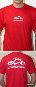 TEE-SHIRT - ORANGE COUNTY CHOPPERS - OCC - BASIC LOGO - COULEUR : ROUGE - TAILLE 5 / XL -NEUF - NI REPRIS - NI ÉCHANGÉ - 
