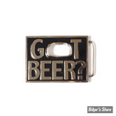 BOUCLE DE CEINTURE - FOSTEX - BEER WITH BOTTLE OPENER BUCKLE