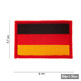 ECUSSON/PATCH - FOSTEX - PATCH FLAG GERMANY - TAILLE : 5 X 7.7 CM