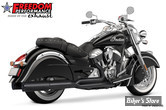 ECHAPPEMENT - FREEDOM PERFORMANCE - INDIAN CHIEF 14/21 - UNION 2 EN 1 - NOIR / EMBOUT DROIT : NOIR - IN00156