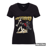 TEE-SHIRT - QUEEN KEROSIN - OOWWWOOO - NOIR - TAILLE M