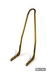 KIT SISSY BAR - SOFTAIL FLDE / FLHCS / FLHC / FLSL / FXBB 18UP - MOTHERWELL PRODUCT - RIGID / TALL - GOLD