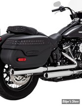 SILENCIEUX VANCE & HINES - ELIMINATOR 300 SLIP-ON - SOFTAIL MILWAUKEE EIGHT FLHC/S / FLDE 18UP - CHROME - 16716