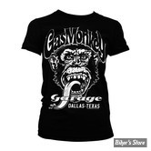 TEE-SHIRT - GAS MONKEYS GARAGE - GMG - DALLAS TEXAS GIRLY - NOIR - TAILLE S