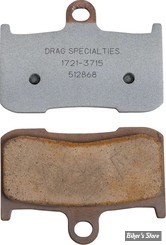 - PLAQUETTES AVANT - OEM INDIAN 2204196 - DRAG SPECIALTIES - PREMIUM SINTERED METAL / METAL FRITTÉ - HDP922