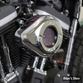  - FILTRE A AIR - S&S - SPORTSTER 07UP - STEALTH AIR STINGER KIT - TEARDROP - CHROME - 170-0725A