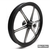 26 x 3.50 - ROUE ULTIMA ALUMINIUM - APPLICATION CUSTOM AXE 1" - REVOLVER -D-F - REVOLVER Front Wheel  - BLACK CUT - 37-926