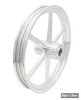 21 x 3.50 - ROUE ULTIMA ALUMINIUM - APPLICATION CUSTOM AXE 1" - REVOLVER - S-F - REVOLVER Front Wheel  - POLI - 37-917