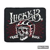 ECUSSON/PATCH - LUCKY 13 - SKULL