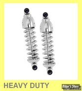 AMORTISSEURS - 11" / 27.94CM - PROGRESSIVE SUSPENSION - SERIE 430 - HEAVY DUTY - SPORTSTER 04UP - CHROME - 430-4067C
