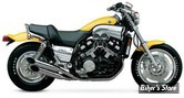 SILENCIEUX COBRA - SLASH CUT - YAMAHA 1200 VMAX 85/07 - CHROME