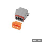 PRISE DEUTSCH IPC / DT SERIE - 8 BROCHES - MALE - COULEUR : GRIS - OEM 72118-94GY - NAMZ