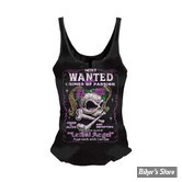 DEBARDEUR - LETHAL THREAT - MOST WANTED SKULL - NOIR - TAILLE S
