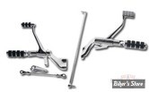 COMMANDES AVANCEES - SPORTSTER 04/13 - CUSTOM CHROME - +2" - CHROME