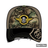 CASQUETTE - LETHAL THREAT - ARMY SKULL CAMO