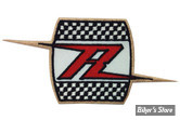 ECUSSON/PATCH - V-TWIN - R RACING - TAILLE : 4" X 2" ( 10.16 CM X 5.08 CM ) - LA PAIRE