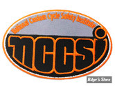 ECUSSON/PATCH - V-TWIN - NCCSI - TAILLE : 4" X 2.6" ( 10.15 CM X 6.60 CM ) - LA PAIRE