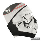 MASQUE - BANDIT - SKULL FACE MASK - NOIR / BLANC