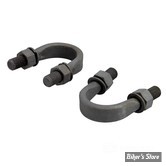 KIT DE FIXATION - BARRE DE PROTECTION AVANT - 1936/1947 - OEM 49064-36 / 13051-36 - W&W - PARKERISÉ 