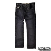 PANTALON - JOHN DOE - JEANS WITH KEVLAR LINING - COULEUR : BLACK - TAILLE US 32/34