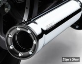 - SILENCIEUX COBRA - 3 INCH SLIP ON - RPT RACE PRO TIPS - DYNA FXDF 08/16 / FXDWG 10/16 / FXDLS 2016 - CHROME - 6056