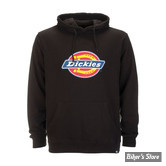 SWEAT SHIRT A CAPUCHE - DICKIES - ICON LOGO - NOIR 