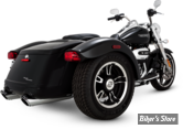 - SILENCIEUX VANCE & HINES - 4" TWIN SLASH ROUND SLIP-ON MUFFLERS - TRIKE HD FREEWHEELER 17UP - VANCE & HINES - CHROME - 16796