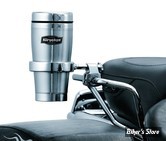 PORTE BOUTEILLE/GOBELET - KURYAKYN - Passenger Drink Holders / AVEC MUG INOX - TOURING - CHROME - 1485