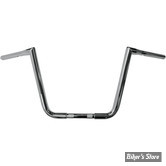 GUIDON LA CHOPPERS - PEAKS HANDLEBAR - 1 1/4 - HAUTEUR : 13 / 33CM - CHROME - LA-7360-13