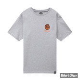 TEE-SHIRT - DICKIES - SCHRIEVER TIGER - GRIS CHINE - TAILLE L