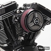    - FILTRE A AIR - S&S - STEALTH AIR CLEANER KIT WITH TRI-SPOKE COVER - MILWAUKEE EIGHT TOURING 17UP / SOFTAIL 18UP - NOIR - 170-0392C
