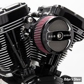    - FILTRE A AIR - S&S - Stealth Air Cleaner Kit with Air 1 Cover - MILWAUKEE EIGHT TOURING 17UP / SOFTAIL 18UP - NOIR - 170-0394C