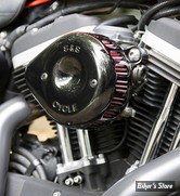  - FILTRE A AIR - S&S - TEARDROP - MINI TEARDROP STEALTH AIR CLEANER KIT - SPORTSTER 07UP - NOIR - 170-0440C